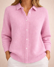 VENDITA LAMPO - Maglia in maglia a bottoni SoftEase™